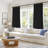 100% Blackout Curtains Linen Textured Solid Thermal Insulated Curtains & Drapes For Living Room Bedroom (50" Wide, Set Of 2)-558668424-558668438