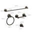 Ensemble d'accessoires de salle de bain 4 pièces Design House Calisto-32457512