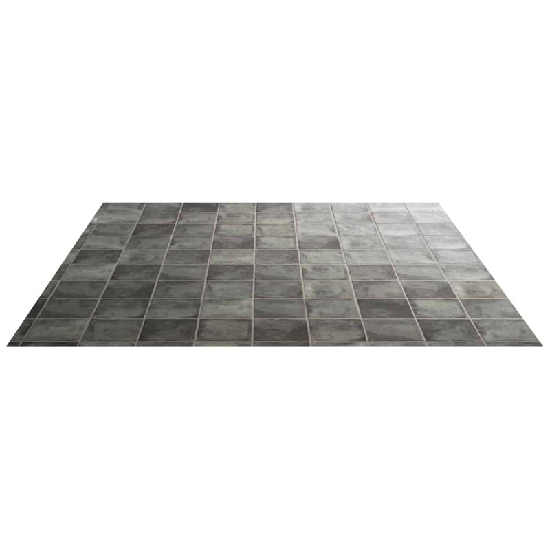 Paula Purroy Talia 5x5 Matte Ceramic Tile, Dove Gray