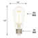 Equivalent E26/Medium(Standard) Dimmable 2700K LED Bulb