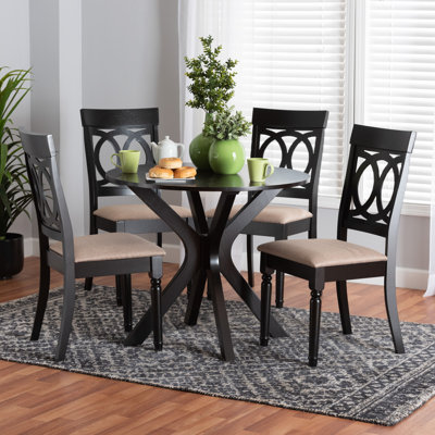 Hairo 4 - Person Four Leg Dining Set