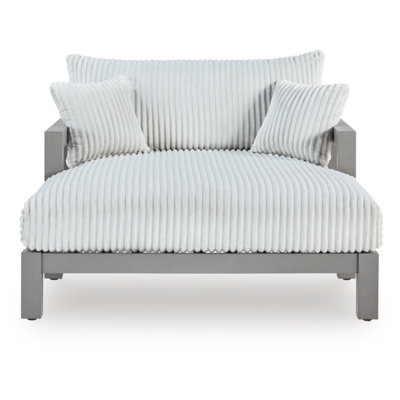 Allister Outdoor Chaise Lounge With Cushion