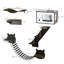 Cat Shelves with Ergonomically Curved Platform