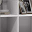 Armoire de rangement de 71 po de hauteur avec tablettes mobiles, armoire de rangement de style moderne avec portes à fermeture en douceur
