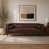 Dark Brown Faux Leather