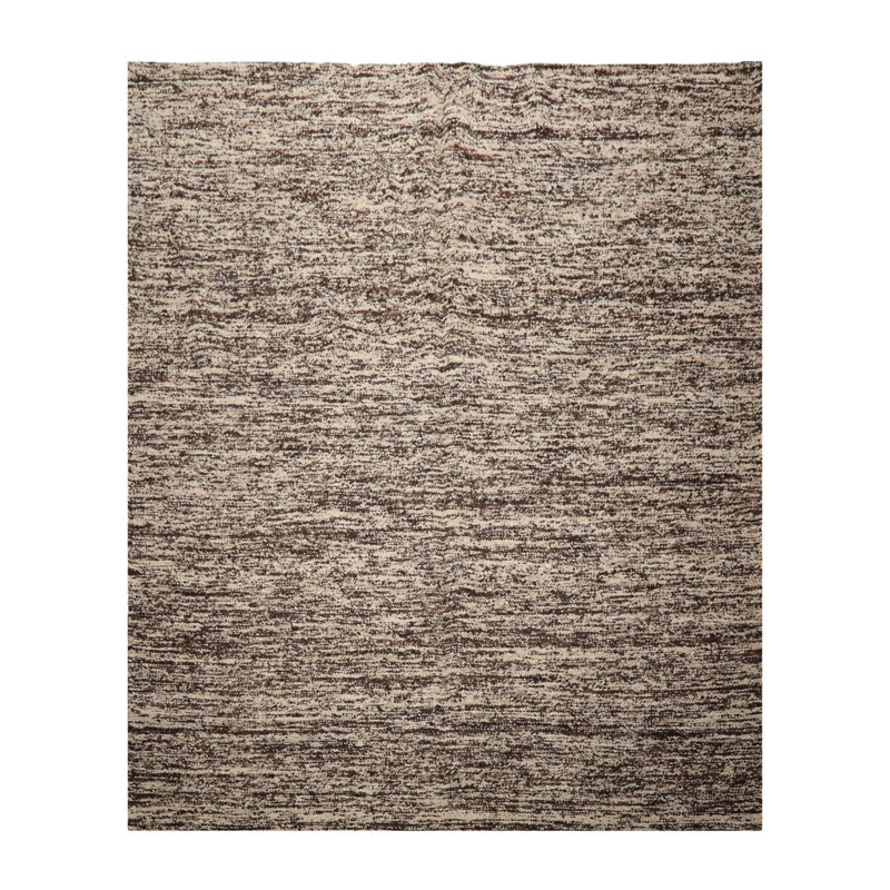 Tapis rectangulaire en laine de conception unique 9 pi 6 po x 11 pi 7 po Itzuri