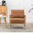 Marnisha Faux Leather Armchair-73973366
