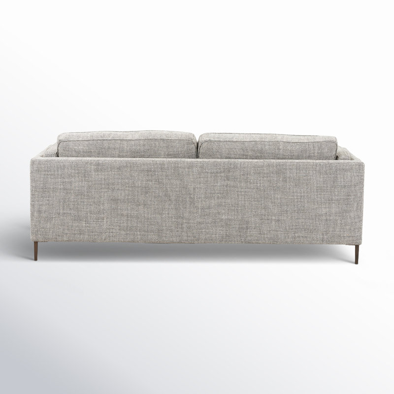 Carson 84" Sofa, Gray Polyester Blend