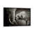 Distressed Black Framed Canvas selected