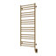 Porte-serviettes chauffant mural électrique 19,5 "x 47,5" Sorano - doré brossé, garantie à vie-64593644-64593650-136891358