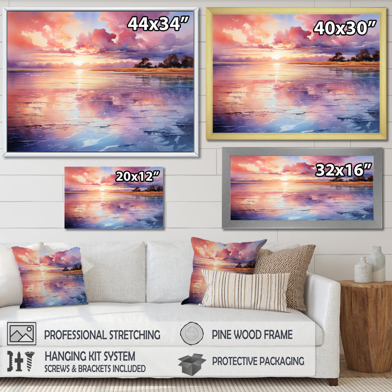 " Clouds Ethereal Drift ", Black Picture Framed, 30" H x 40" W x 1.5" D