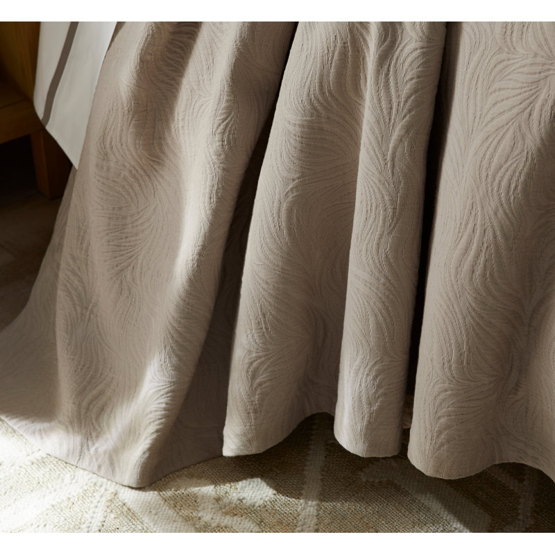 Caribbean Matelassé Coverlet Cotton, Twin Coverlet, Trench Coat