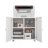 Home Office Printer Stand With Wheels, Printer Tables With File Door  Mobile Lateral Filing Cabinet With Open Storage Shelf For Letter/Legal/A4 Size Files-2083601226