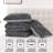 Fluffy Comforter Set 3 Pieces- All Seasons Heavy Faux Fur Comforter With Two Pillowcases-116802365-116802369