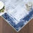 Machine Washable Rugs Bordered Modern Non-Slip Low Pile Rubber Backing Indoor Area Rug for Living Room Bedroom Kitchen Dining Room-1468328923