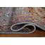Tapis de couloir indien bleu 3x16