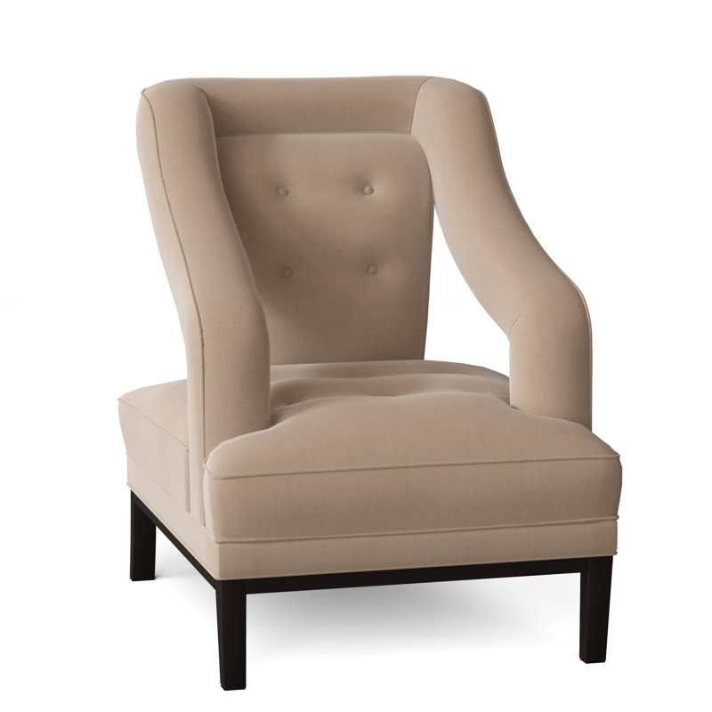 Noel Upholstered Armchair, Sachi Mouse