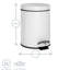 Harbour Housewares 3L Round Bathroom Pedal Bin-524333897