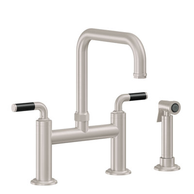 Bridge Kitchen Faucet - Quad Spout