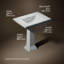Memoirs® Stately 24" Pedestal Bathroom Sink with 4" Centerset Faucet Holes-10939980-19195572-46017069