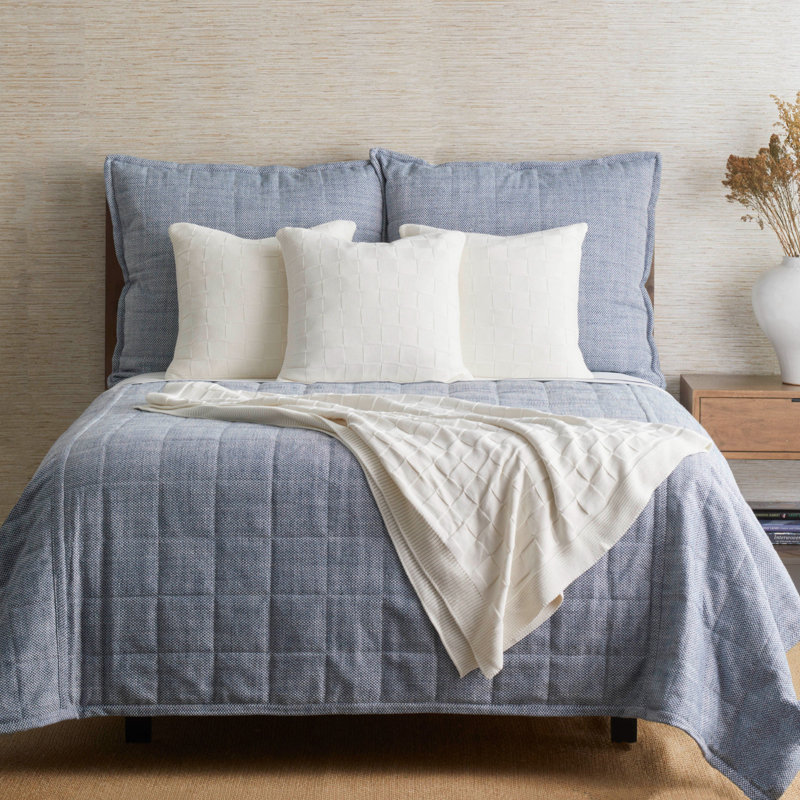 Panama Coverlet, Flax, Queen Coverlet