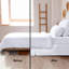 Jupe de lit de 16 po avec jupes de lit en microfibre brossée plissée-101377266-24825983