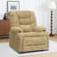 Fauteuil inclinable électrique EONIX pour personnes âgées, surdimensionné 400lbs avec chaleur et massage, fauteuil inclinable électrique avec porte-gobelets et ports de charge, beige-129175860-117579661