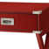 Grable Transitional Wooden 1-Drawer Rectangular End Table with Metal Corners