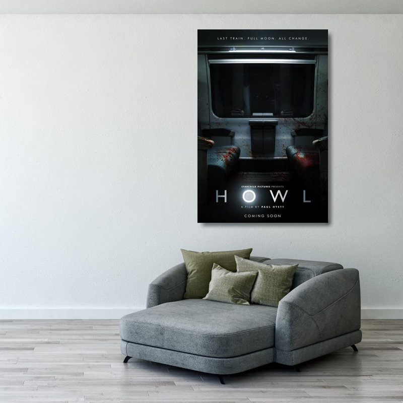 Howl, 40" H x 27" W