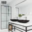 Lavabo de salle de bain rectangulaire Donatello-100503643