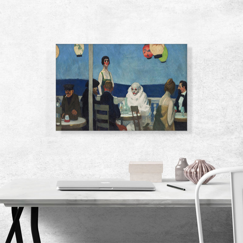 Soir Bleu - Impression, H 18 po x l 26 po x P 1,5 po