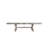 Vintage Bone White Finish Dining Table-1468138118-1468138121