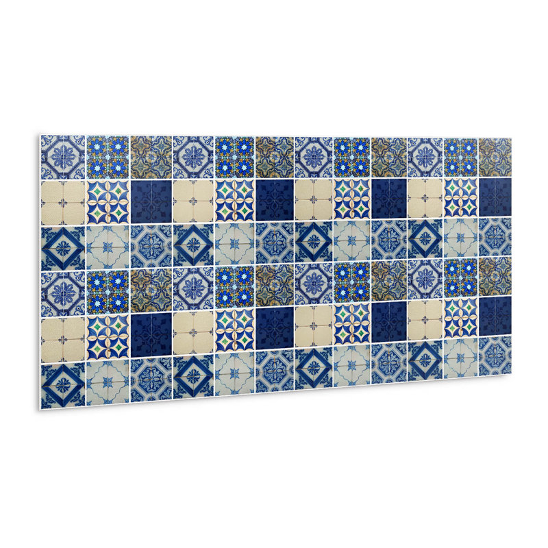 Chadabe 50cm x 100cm PVC Singular Tile in Navy
