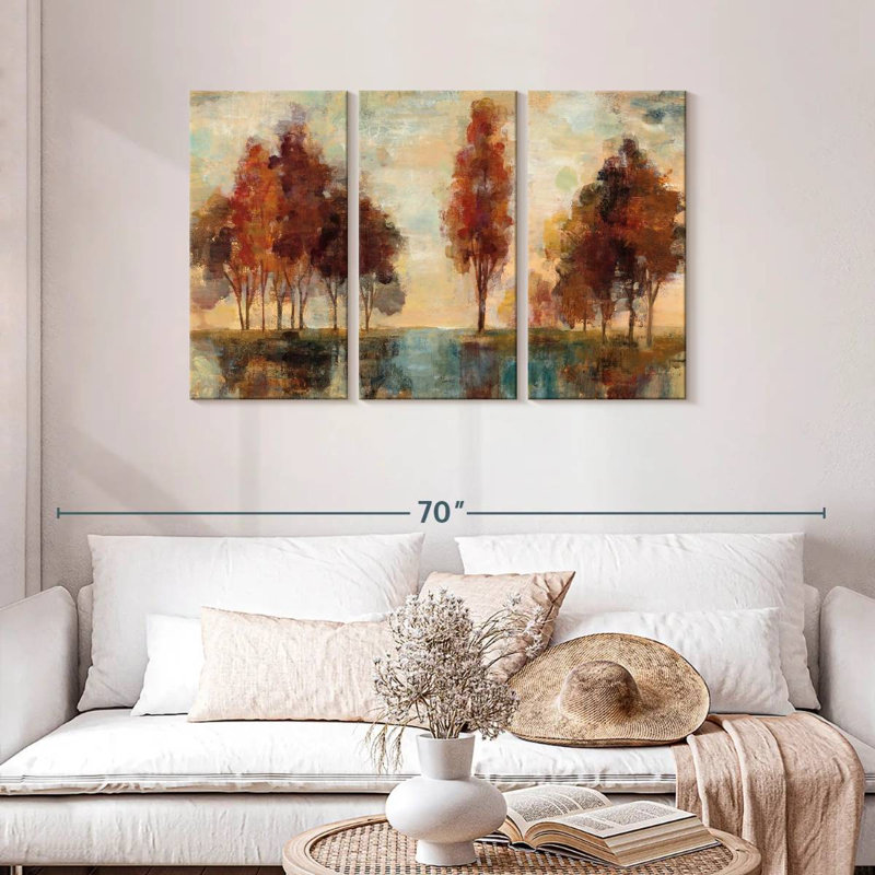 Avery Field And Forest II, 28" H x 45" W