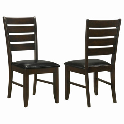 Chaises d'appoint rembourrées (ensemble de 2)