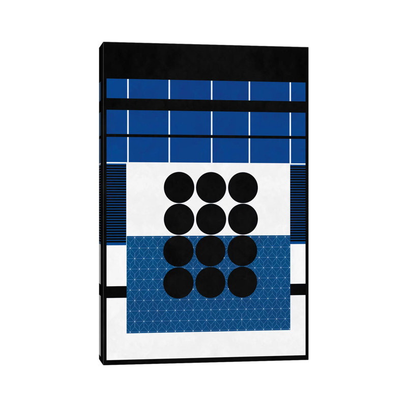 A Study In Geometry - Wrapped Canvas Print, 66.04 cm H x 45.72 cm W x 1.91 cm D