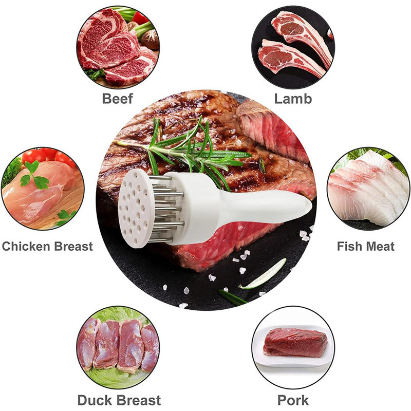 Nescope Stainless Steel Manual Meat Tenderizer