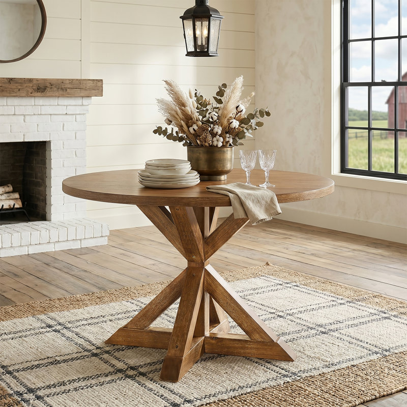 Table de salle à manger Windvale, Dining Height Table, Cottage Oak