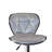 Adjustable Height Barstool In Silver Set Of 2