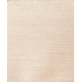 Terra Flatweave Wool Area Rug in Ivory/Rosy