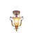 Alborz Glass Semi Flush Mount