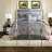 Oversized Bedding Sets Cotton Cal King, Grey Damask For Modern Home