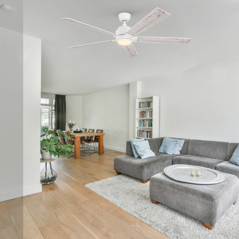 Ventilateur de plafond avec lumières DEL , Blanc