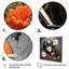 Casque de football américain rétro noir et orange II - Sport Football, art mural-1718560741-1718560742