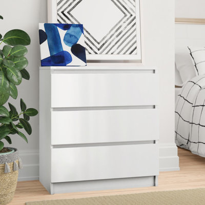 Traynor 70 cm W Chest of 3 Drawers