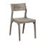 Chaise d'appoint en acacia H 18,5 po Ambriz