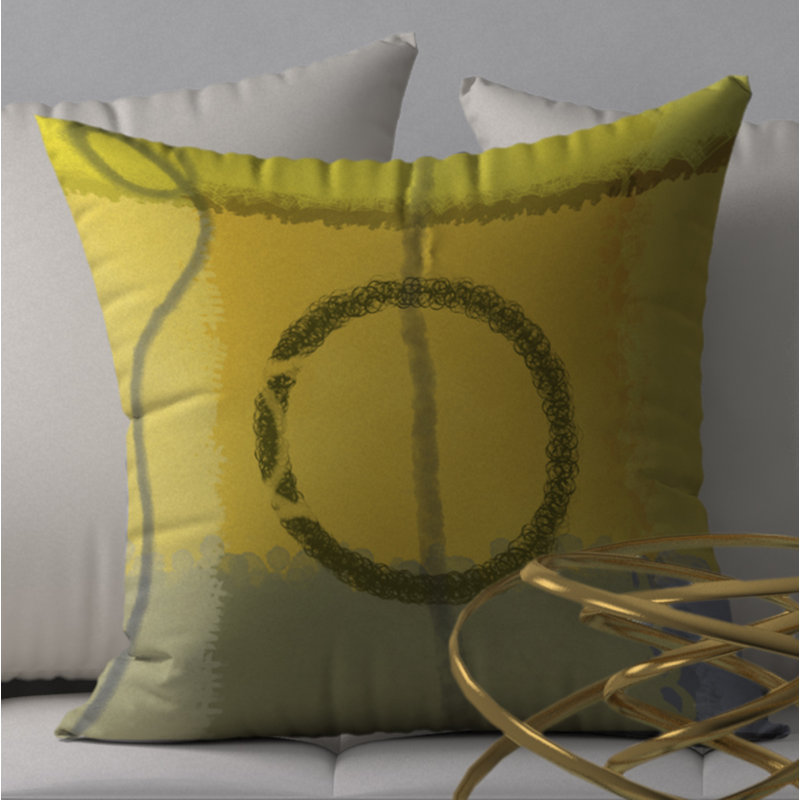 Reversible Throw Pillow, 18" x 18"