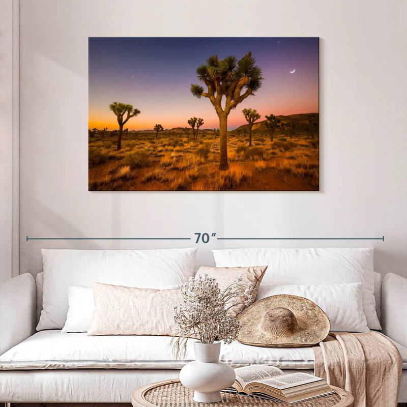 Keesha Joshua Tree Valley At Sundown