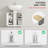 Stylish Pedestal Sink Storage Cabinet-1294734360