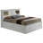 White Full Storage Bed